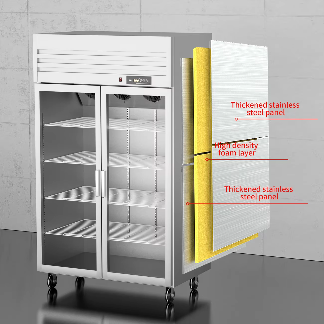 Freezer insulation Freezer insulation