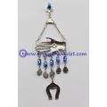 Horseshoe Hamsa Evil Eye pendant feng shui home decoration