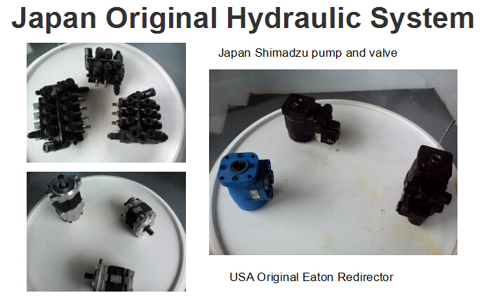 Japan shimadzu hydraulic system