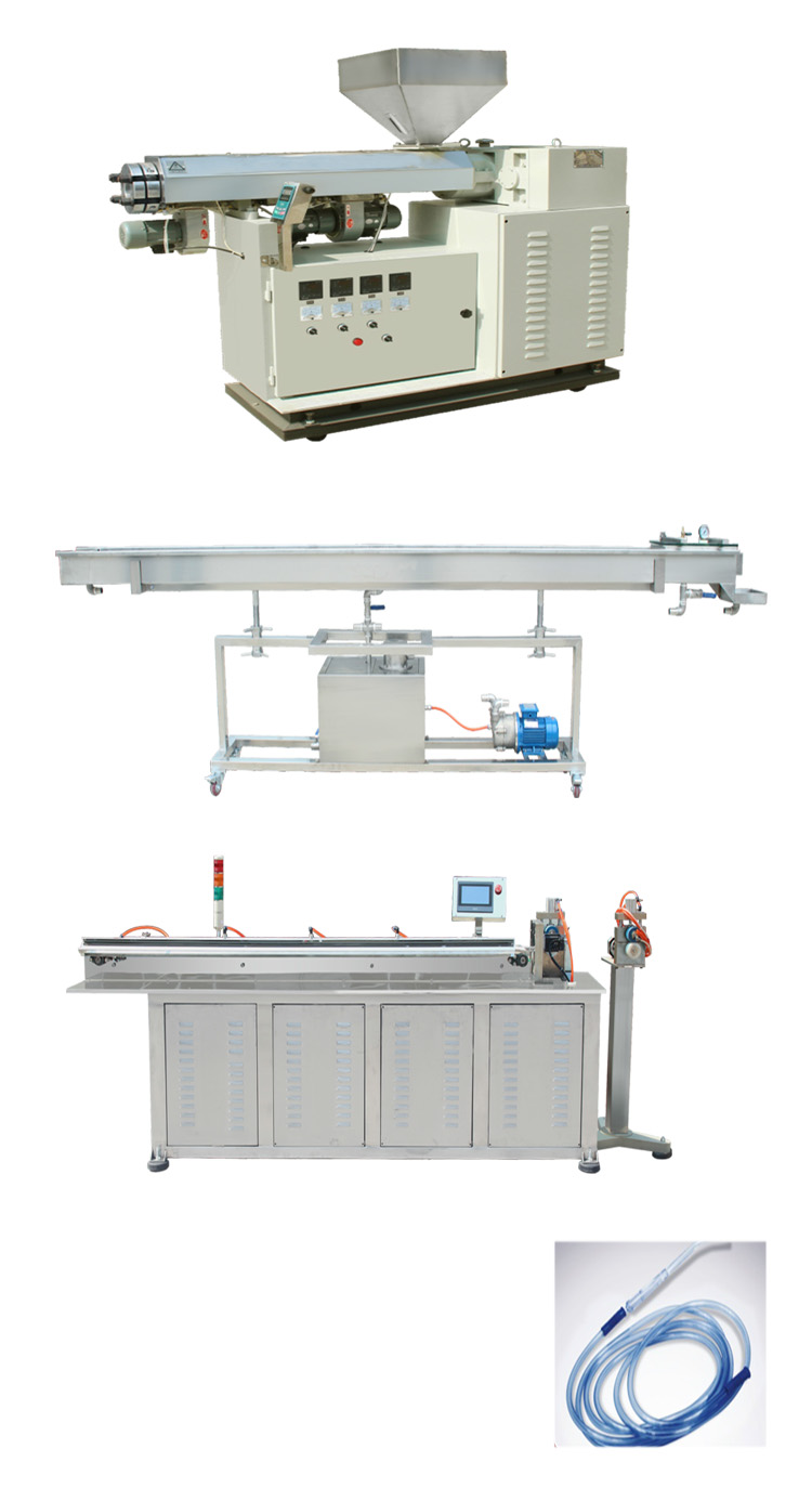 Plastic tube production line