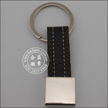 Leather Key Ring, Custom Metal Keychain (GZHY-KA-069)