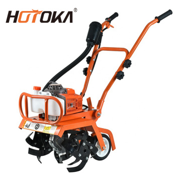 gasoline power rotary tiller cultivator weeder machine