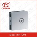 0 Degree Die Casting Square Shower Room Glass Clamp (CR-G01)