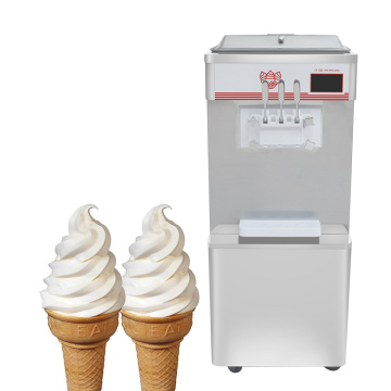 Máquina de sorvete macio de aço inoxidável à venda