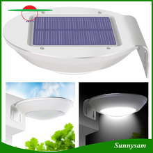 16 LED Radars Lumière solaire Capteur Capteur Lumière Économiseur d&#39;énergie Outdoor LED Lampe solaire Lampe de jardin imperméable au jardin