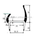 H Shape Container Door Hard PVC Seal Strip