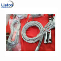 Steel wire rope cable mesh sock grip