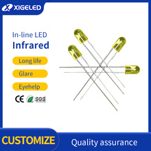 In-line LED double color temperature yellow