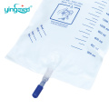 Drainage Emergency Adult 2000ml Urine Sac avec sangle