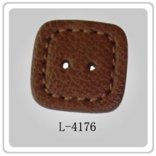 Square Upholstery Leather Covered Buttons for Sale