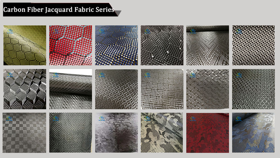carbon fiber jacquard fabric carbon fiber jacquard fabric