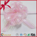 Großhandel Organza Geschenk Paket POM POM Zug Bogen