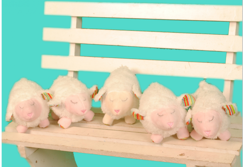 Mini cute sheep toys