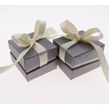 Custom Paper Box Ribbon Bowknot Box for Jewelry