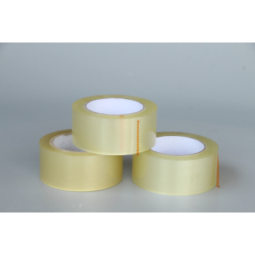 Yellowish stationery tape crystal clear tape