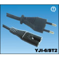 Italia IMQ cable de alimentación IEC conector C7