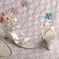 Ladies Wedge Bridal Wedding Sandals