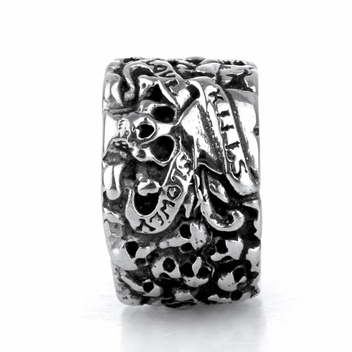 Personality skull ring