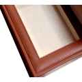 High End Brown PU Leather Storage Packing Box