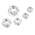 Galvanized DIN6923 Hex Nut with Flange