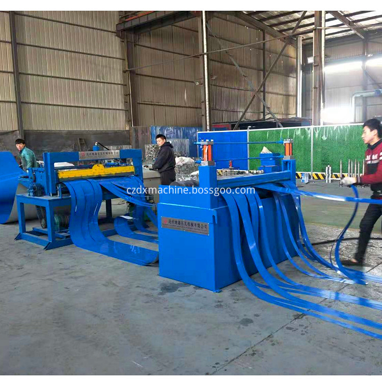 coil slitting machine line