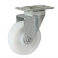 White PP Light Duty Casters Gravity Caster