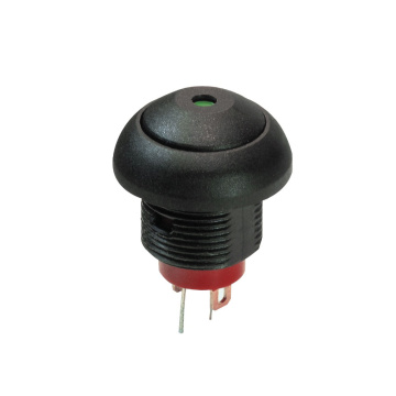 Waterproof  Round Cap 12mm LED Light Switches