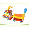 Juguetes musicales electrónicos Happy Car Head Baby Walker con asiento (ride-on o push forward)