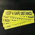 Keep A Safe Distance Reflective Magnet Car Sticker