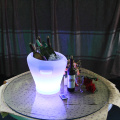Привлекательный пластиковый бар светодиодный стол ведро льда