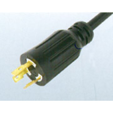 USA UL 3-conductor Locking Cord