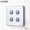 Ivor Smart Home Touch Screen Light Switch Wall Switch with Master Control / Remote Control