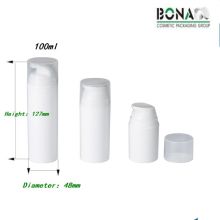 3oz White Airless Bottle Cosmetic Bottle