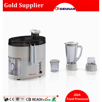 Geuwa 4 en 1 multifonctionnel Home Used Food Processor Electric J26A