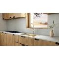 Golden Single Bowl Kitchen Sink with Drainboard