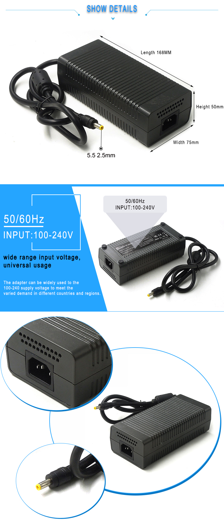 AC ADAPTER POWER SUPPLY