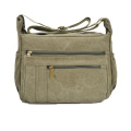 Vintage Casual Canvas Material Messenger Bag for Man