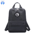 New style badge backpack college style shoulders