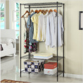 DIY Cheap Clothes Rack, Single-Rod Extendable Metal Suit Rack