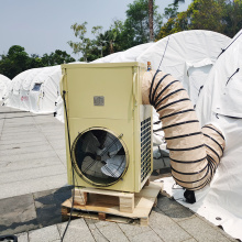 Aire acondicionado de la tienda portátil de 5t 18kw en el campamento