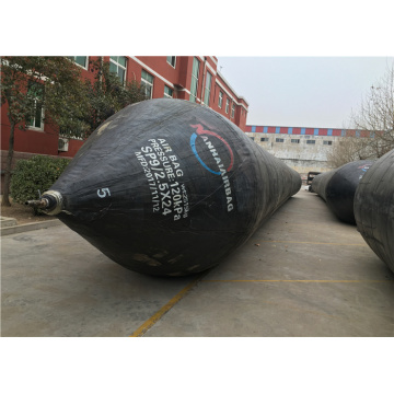 Cylindrical Rubber airbags Marine Airbag for Ship Launching