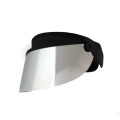 Silver sport visor golf sun protection visor hat