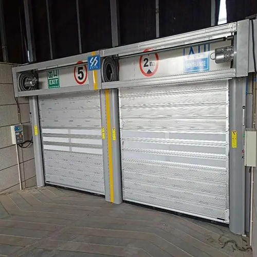 Garage galvanized high speed rolling door1(1) Garage galvanized high speed rolling door1(1)