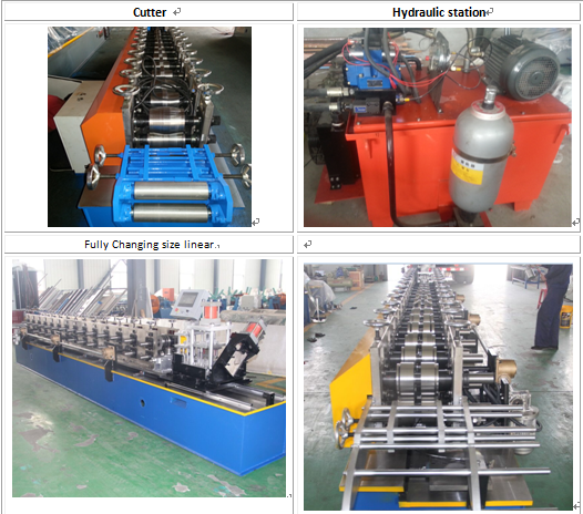 high speed combined drywall channel forming machine 