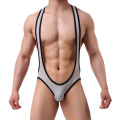 Bodysuit de leotardo para hombres estiramiento de tanga