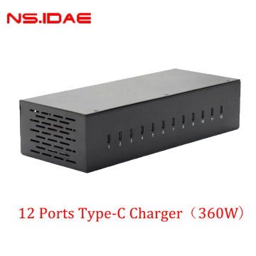 12 Port Travel Desktop USB Rapid Charger