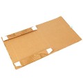 Flat magnetic cardboard paper box