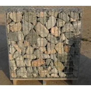 Venda Muro de retenção baratos Metal Wire Mesh Gabion Box Stone Cage