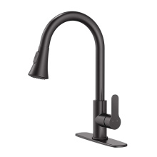 Black Stainless Steel Kitchen Faucet Cheap Flexible Taps