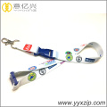 Color Plastic Buckle Rotatable Metal Hook Lanyard